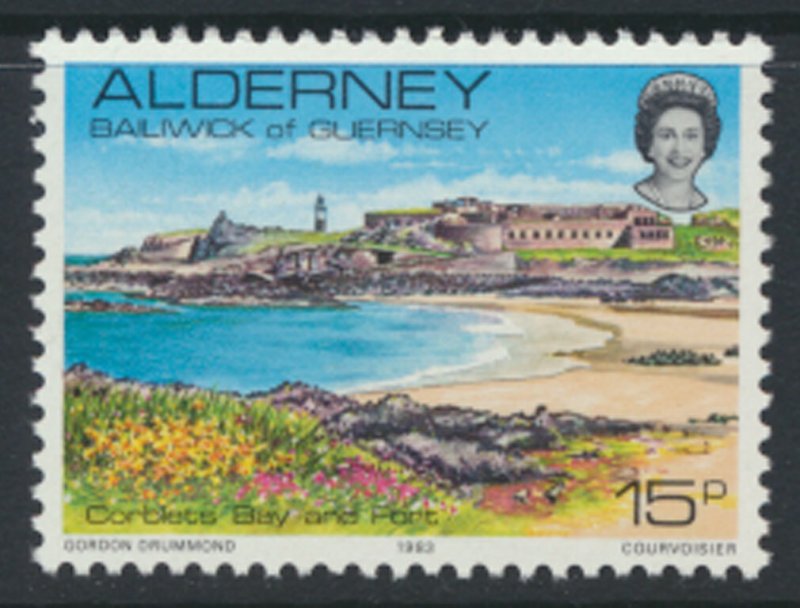 Alderney  SG A9  SC# 9 1983 Definitive   Bay & Fort  MNH  see scan