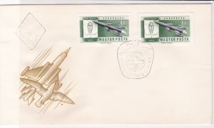 Hungary 1962 First Day Issue Space Stamps Cover ref R 18674