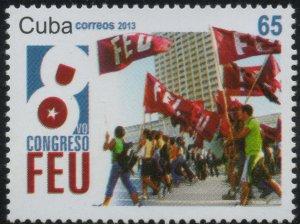 CUBA Sc# 5416  CUBAN WOMENS' FEDERATION  2013  MNH mint