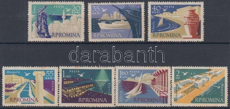 Romania stamp Black Sea coastal settlements set MNH 1960 Mi 1900-1905 WS150992