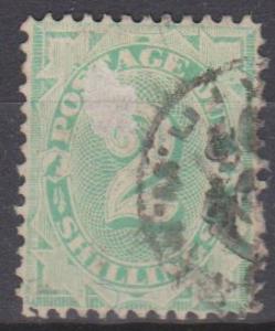 Australia SG#D20 2 Shilling Postage Due Used Thin