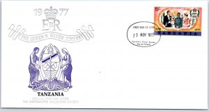 WESTMINSTER COLLECTORS SOCIETY QUEEN ELIZABETH II SILVER JUBILEE 1977 TANZANIA