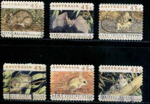 Australia SC# 1241-6 Endangered Species Used