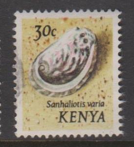 Kenya Sc#40 Used