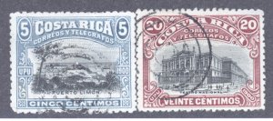 Costa Rica, Scott #47_49, Used