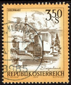 Austria #963A  Used - 3.5s Easter Church Oberwart (1978)