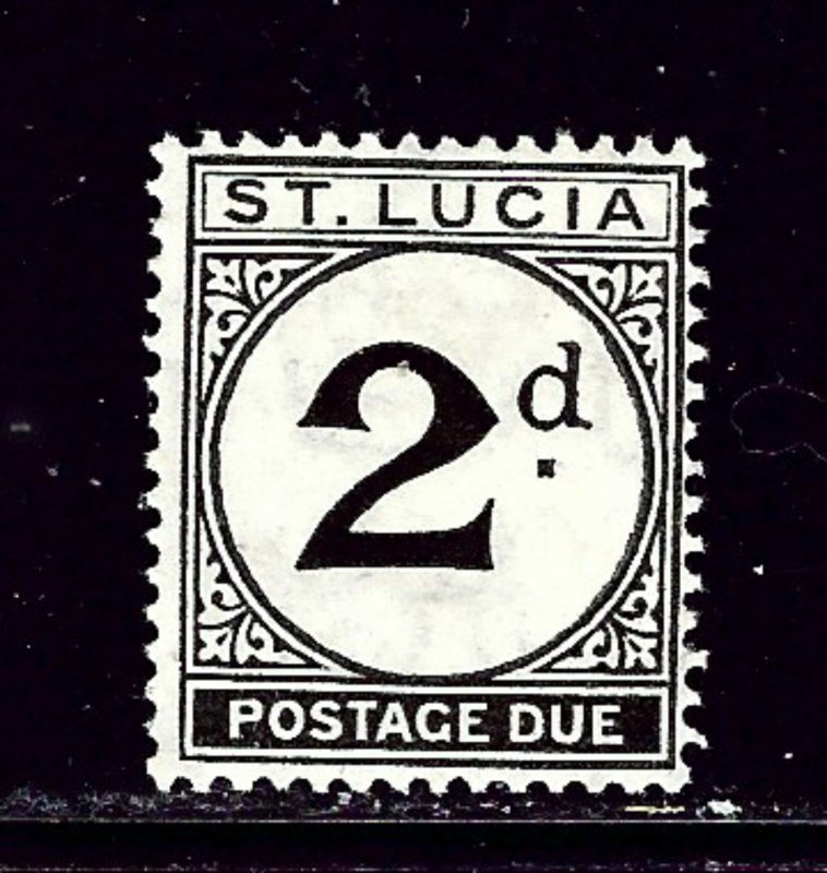 St Lucia J4 MH 1933 issue