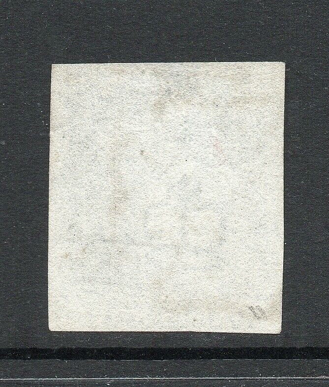 GB QV SG3 1d Greyish Black Plate 11 Fine Used  Cat £4,600 (2)