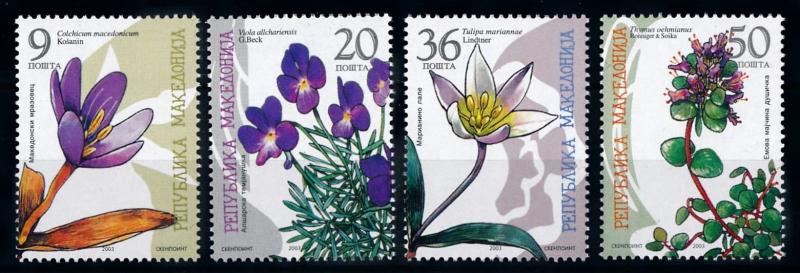 [69952] Macedonia 2003 Flora Flowers Blumen  MNH