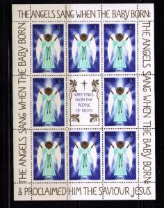 NEVIS Sc#118-120 MNH FVF Set3 x SHTLT Christmas