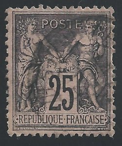 France #100 25c Peace and Commerce
