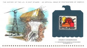 THE HISTORY OF THE U.S. IN MINT STAMPS ENERGY CONSERVATION