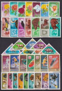 MONGOLIA SET # 011 - TEN CPL MNH SETS VARIOUS POPULAR TOPICS - SEE DESCRIPTION