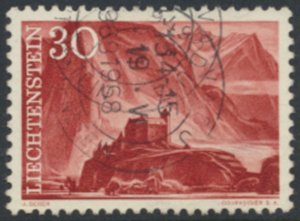 Liechtenstein   Sc#  339  Used Gutenberg Castle    see details  / scans 