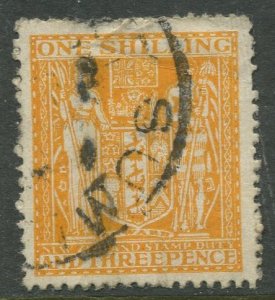 STAMP STATION PERTH New Zealand #AR75 Postal Fiscal Issue  Used 1940 CV$0.60