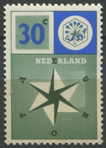 Netherlands Sc#373 MNH, 30c dp dl grn & ultra, Europa (C.E.P.T.) 1957 (1957)