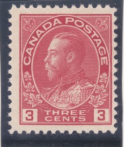 Canada 109 MNH OG 1923 3c Carmine Type I KG V Issue Cv $43.00