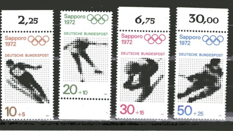 Germany B472-B475 MNH