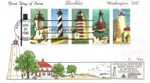 #2470-74 Lighthouses Van FDC