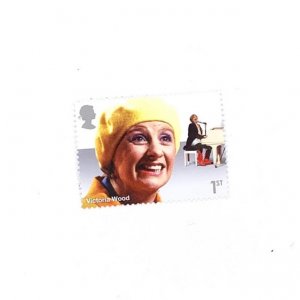 1 x Victoria Wood UNused GB - 1st Class Mint mnh Postage Stamp - Comedy Greats