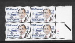 #C113 MNH Plate Block