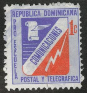 Dominican Republic Scott RA53 used Postal tax 1972 