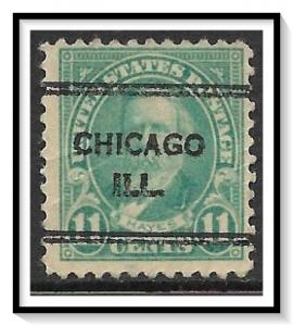 US Precancel #563 Chicago IL Used