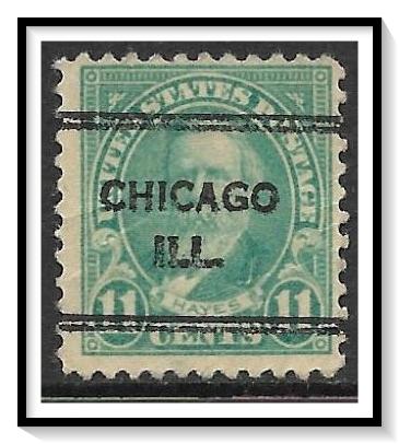 US Precancel #563 Chicago IL Used