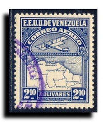 Venezuela-Airmails Scott #C1-C14