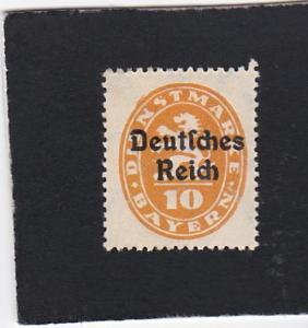 Bavaria #O-35 unused 