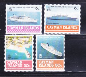 Cayman Islands 392-395 Set MNH Cruise Ships (B)