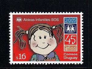 2005 Uruguay SOS Children´s villages 45th anniversary #2112 ** MNH