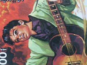 ​MONGOLIA STAMP:1995 SC#2229  ELVIS PRESLEY MNH S/S VERY FINE