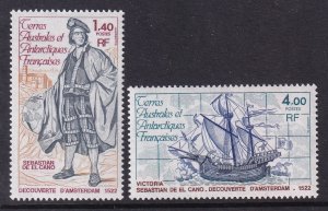 French Southern and Antarctic Territories 87-88 MNH VF