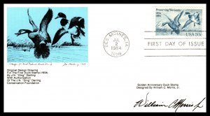 US 2092 Wetlands William Morris U/A FDC