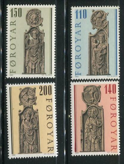 Faroe Islands #55-8 MNH (Box1)