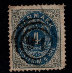 Denmark Scott 26 Used stamp