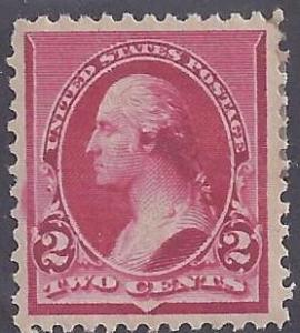 Scott #220 Mint PH OG VF