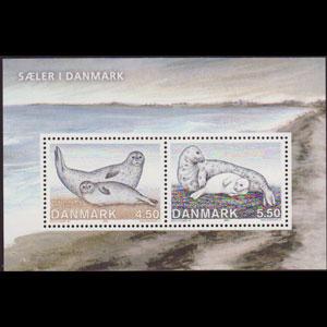 DENMARK 2005 - Scott# 1344a S/S Seals NH