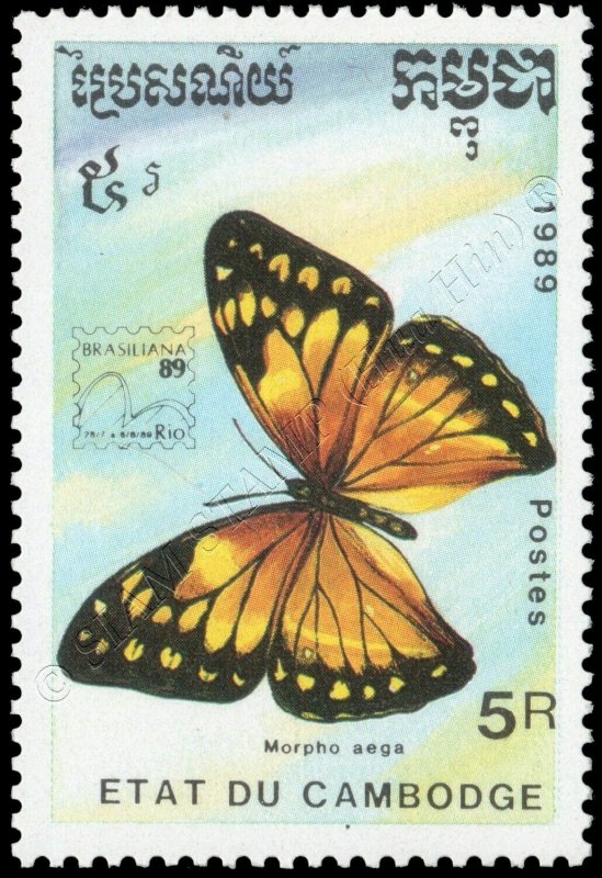 BRASILIANA 89, Rio de Janeiro: Papillon (**)