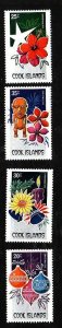 Cook Is.-Sc#C16-19- id5-unused NH set-Airmails-Christmas-1969-