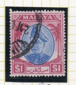 Selangor Malaysia 1949 Early Issue Fine Used $1. 107712