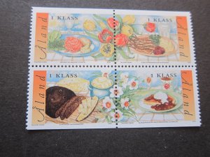 Finland Aland 2002 Sc 203 food set MNH