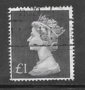 Great Britain #MH168 Used Single