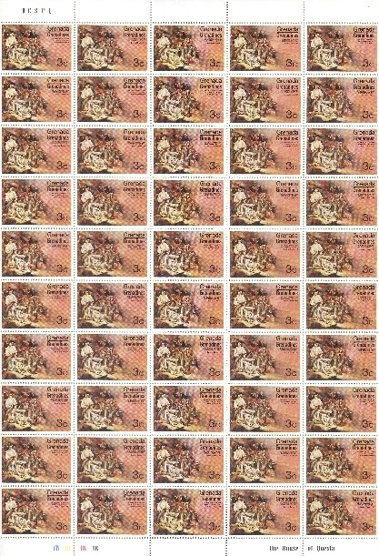 GRENADA GRENADINES 1975  MILITARY #91-92-93- CPLT SHEETS of  50...MNH...$50.00