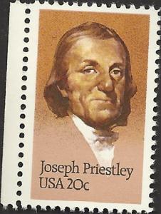 # 2038 MINT NEVER HINGED JOSEPH PRIESTLEY