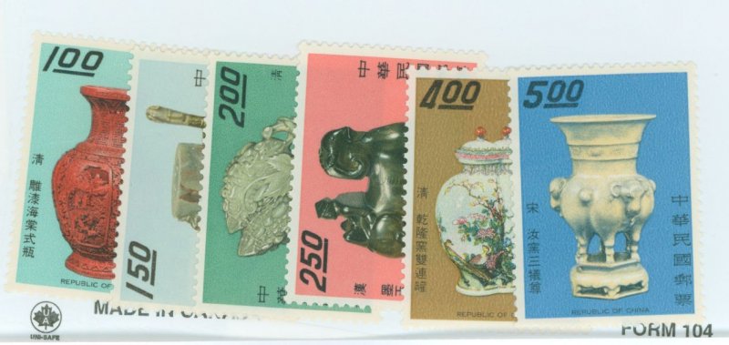 China (Empire/Republic of China) #1640-45  Single (Complete Set) (Art)