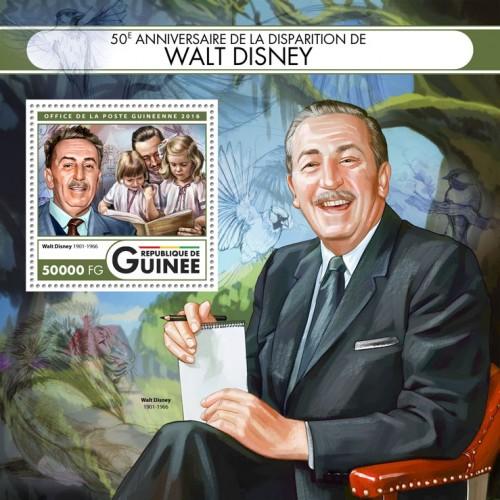 GUINEA 2016 SHEET WALT DISNEY