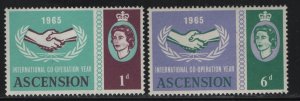 ASCENSION  94-95   MNH SET