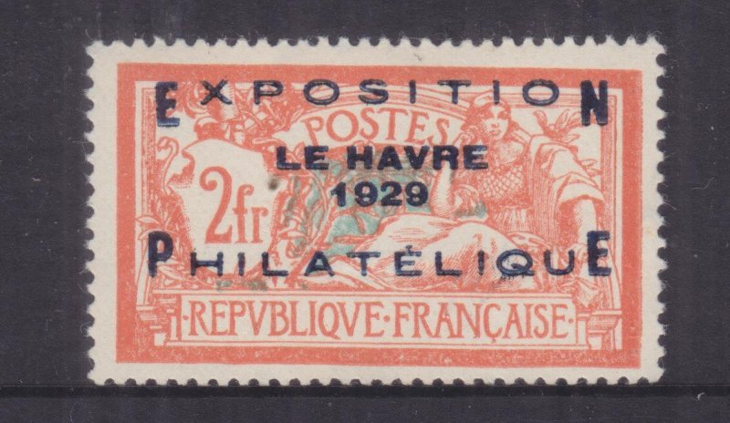 FRANCE, 1929 Le Havre Philatelic Exhibition 2f., lhm.